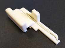 3D gedruckte Pinzette mit Drahtfuehrung Drahturchmesser 0,1mm 3D gedruckte Pinzette mit Drahtfuehrung Drahturchmesser 0,1mm